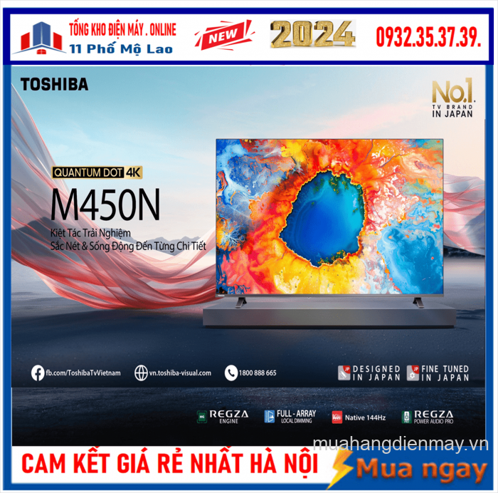 Tivi Toshiba Qled 43 inch Series 43M450NP