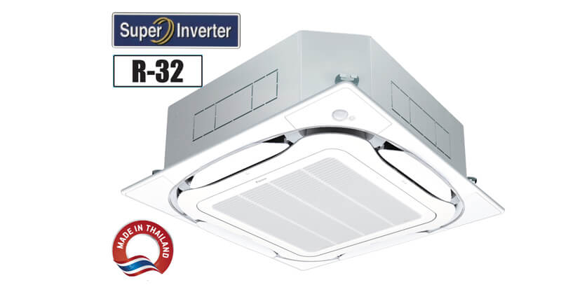 Điều Hòa Âm Trần Cassette Daikin Inverter 1 Chiều 17.100 BTU (FCFC50DVM/RZFC50DVM)
