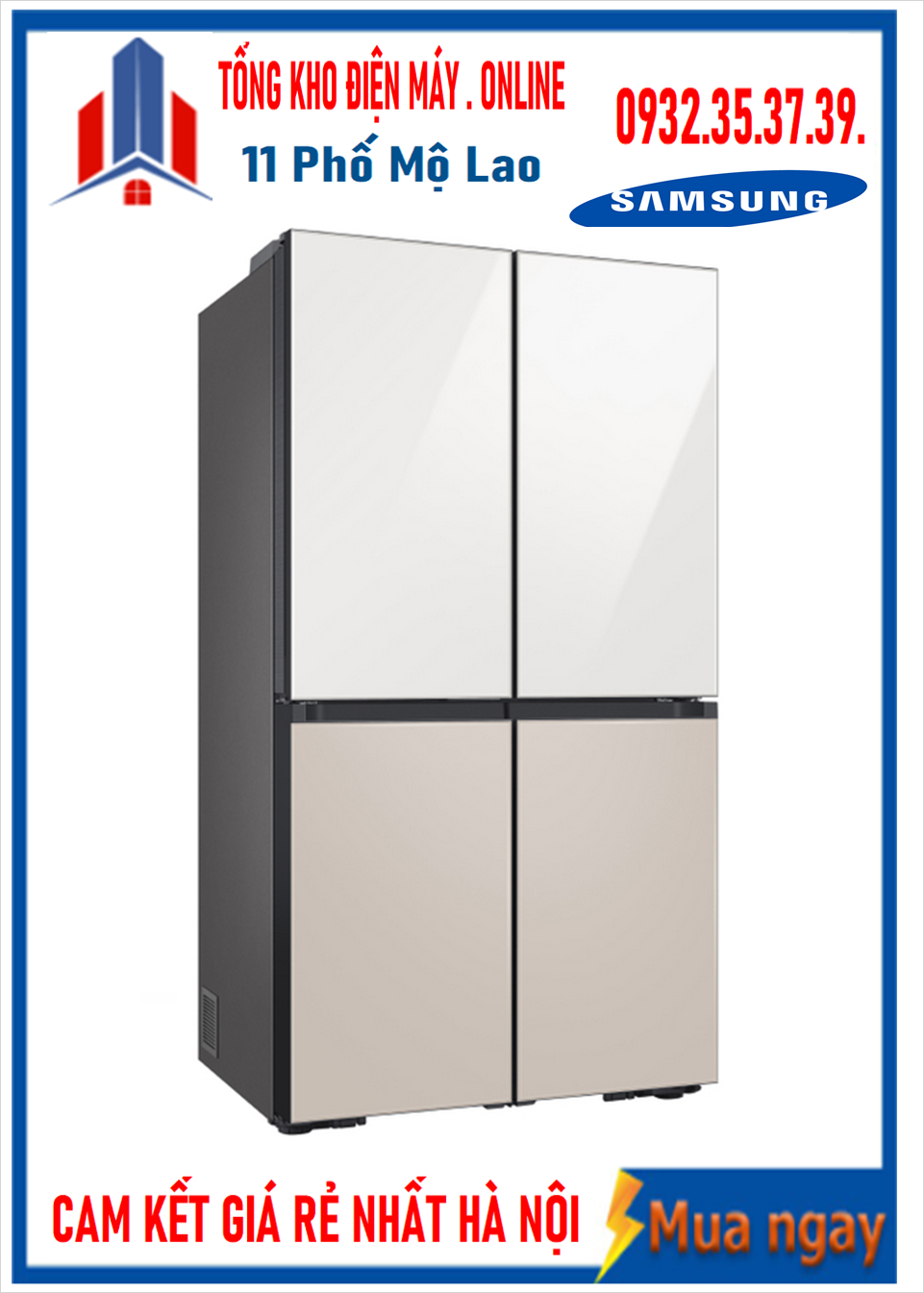 Tủ lạnh Samsung Inverter 648 lít RF59CB66F8S/SV