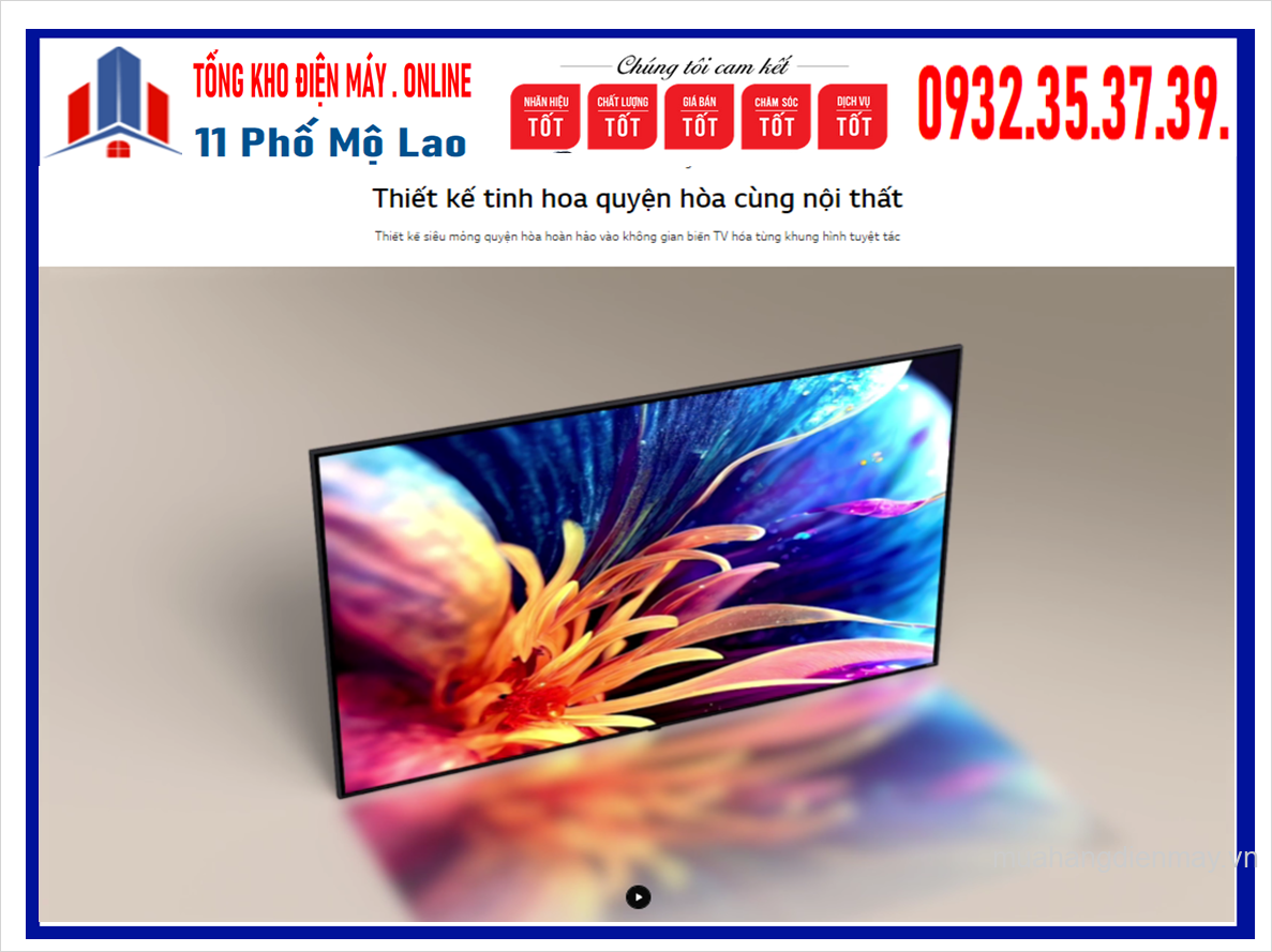 Tivi QNED LG 43 inch 4K Al TV 43QNED80TSA Mới 2024