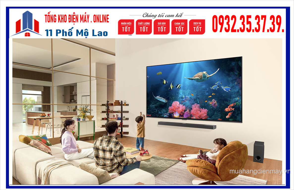 Tivi QNED LG 65 inch 4K Al TV 65QNED80TSA Mới 2024